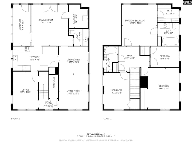 2817 Duncan St, Columbia, SC 29205 - view of property floor plan
