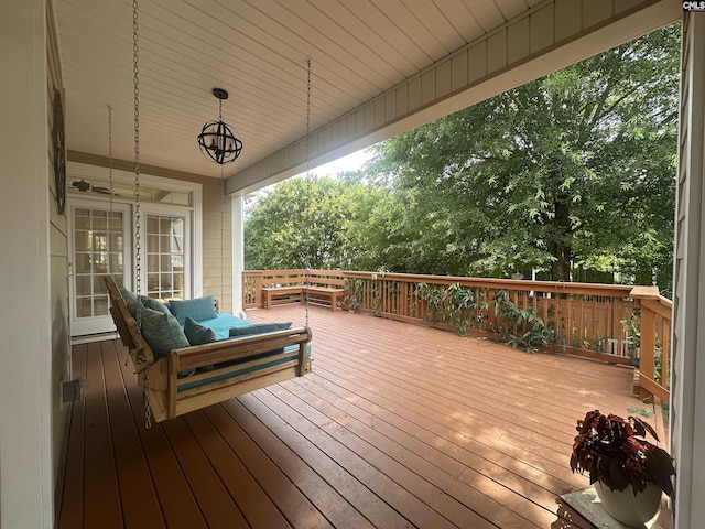 100 Julia Ct, Lexington, SC 29072 - view of wooden deck