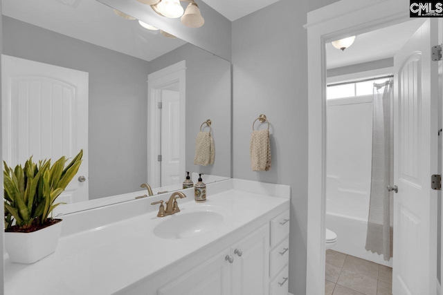 100 Julia Ct, Lexington, SC 29072 - full bath featuring vanity, tile patterned floors, and  shower combination