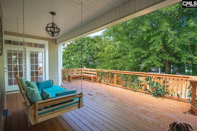 100 Julia Ct, Lexington, SC 29072 - view of wooden terrace
