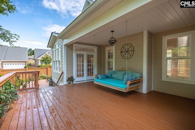 100 Julia Ct, Lexington, SC 29072 - view of wooden terrace