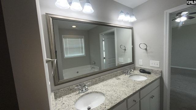 1020 Winter Way, Lexington, SC 29073 - full bathroom with double vanity