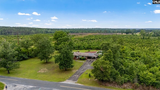 3204 Windmill Rd, Leesville, SC 29070 - view from above of property with a heavily wooded area