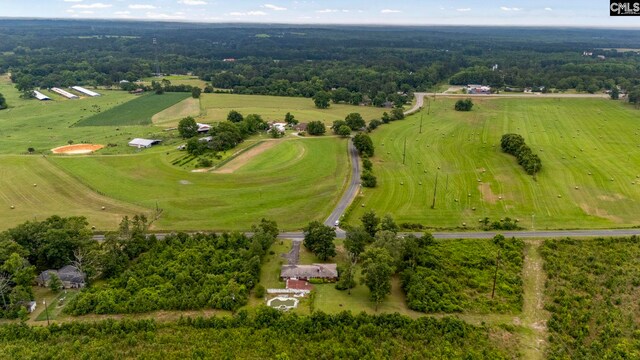 3204 Windmill Rd, Leesville, SC 29070 - aerial overview of property's location with rural landscape