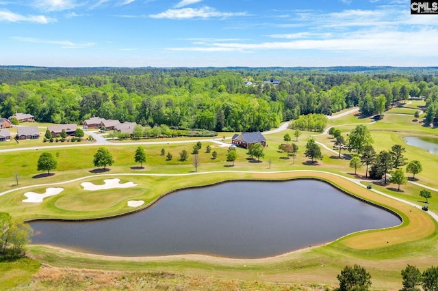 20 Belfast Ct, North Augusta, SC 29860 - aerial view of a large body of water and a local golf course
