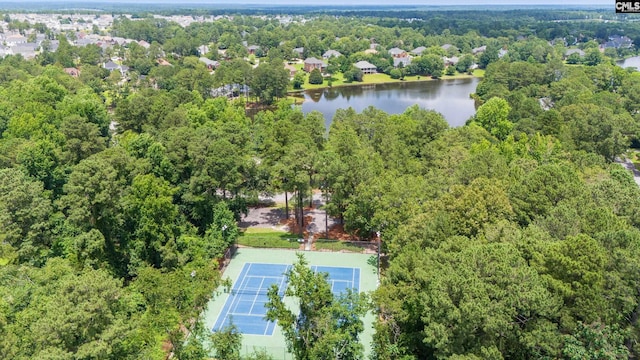 100 Morning Echo Dr, Columbia, SC 29229 - bird's eye view of a large body of water and a heavily wooded area