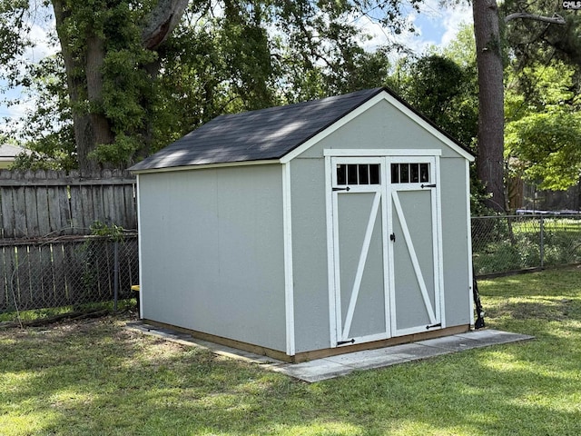 608 Byron Rd, Columbia, SC 29209 - view of shed with a fenced backyard