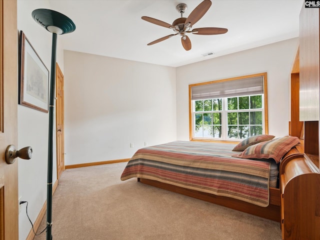 887 Living Waters, Great Falls, SC 29055 - bedroom featuring carpet flooring and a ceiling fan