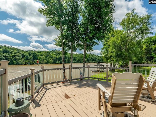 887 Living Waters, Great Falls, SC 29055 - view of wooden deck