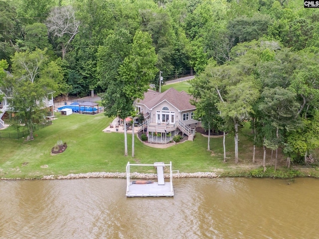887 Living Waters, Great Falls, SC 29055 - view of subject property with a large body of water
