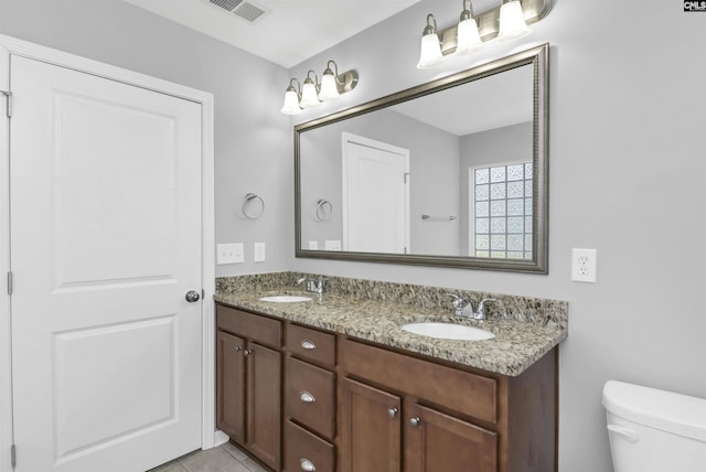 821 Burnview Ln, Chapin, SC 29036 - bathroom featuring double vanity and tile patterned flooring