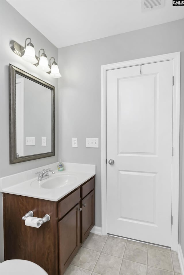 821 Burnview Ln, Chapin, SC 29036 - bathroom with vanity and tile patterned floors