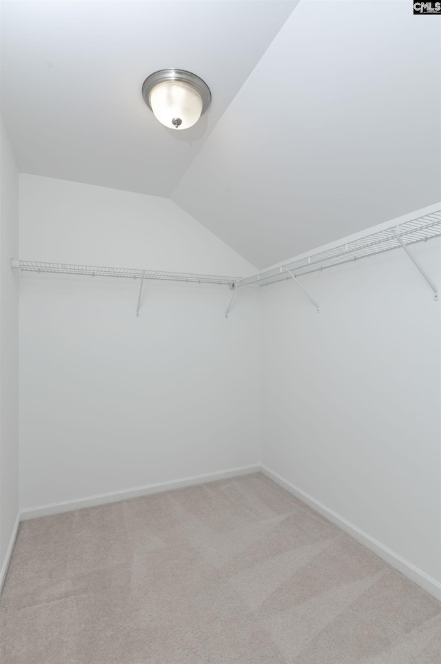 821 Burnview Ln, Chapin, SC 29036 - spacious closet with light colored carpet and lofted ceiling