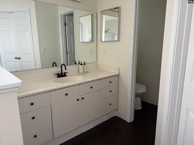 103 Faircrest Way, Columbia, SC 29229 - bathroom with vanity and wood finished floors