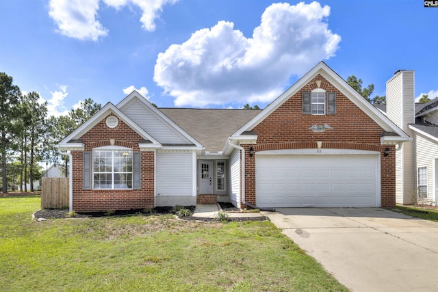 103 Faircrest Way, Columbia, SC 29229 - traditional home with brick siding, driveway, and an attached garage