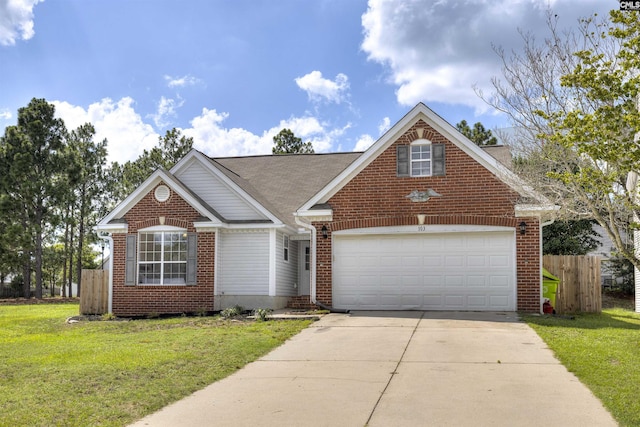 103 Faircrest Way, Columbia, SC 29229 - traditional-style home with driveway and brick siding