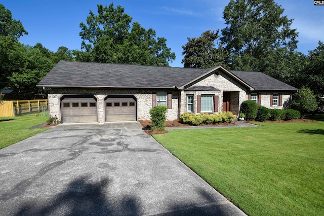 2115 Ohara Ct, Columbia, SC 29204 - single story home with driveway, a garage, and brick siding