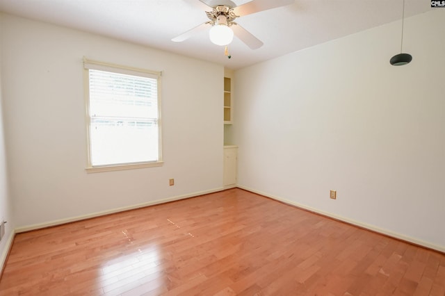 2115 Ohara Ct, Columbia, SC 29204 - empty room featuring light wood-type flooring and ceiling fan