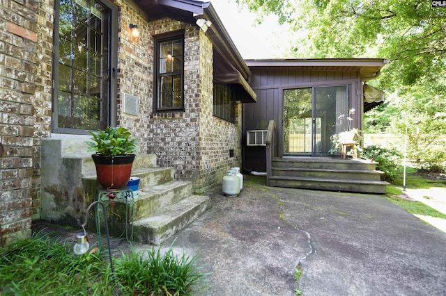 2115 Ohara Ct, Columbia, SC 29204 - doorway to property featuring brick siding
