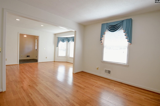 2115 Ohara Ct, Columbia, SC 29204 - spare room with light wood finished floors and recessed lighting