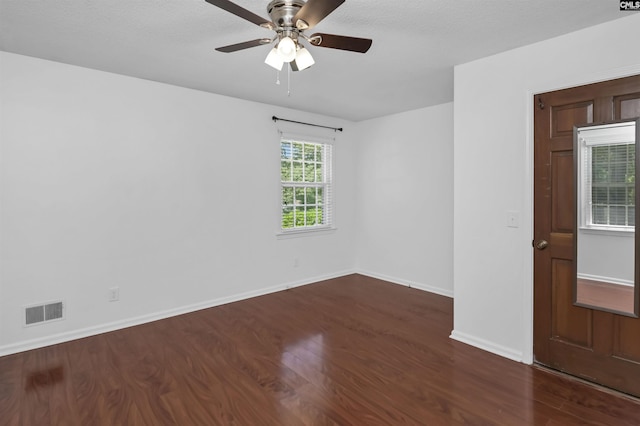 136 Traylors Gate Cir, Irmo, SC 29063 - spare room featuring wood finished floors and ceiling fan