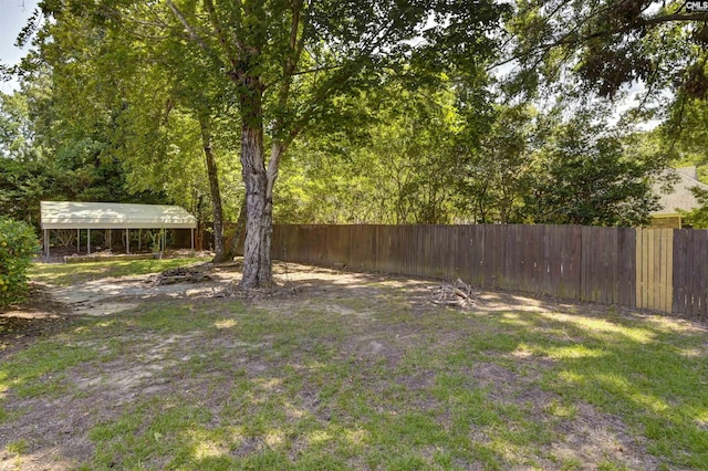 136 Traylors Gate Cir, Irmo, SC 29063 - view of yard featuring a detached carport