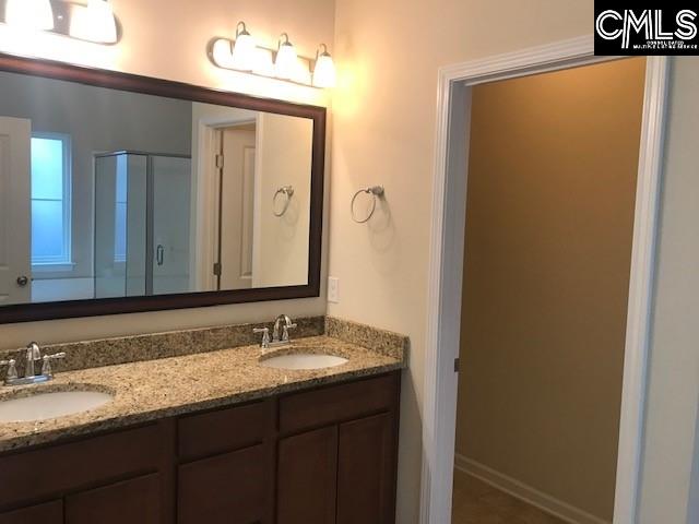 532 Slices Way, Chapin, SC 29036 - bathroom with double vanity and a stall shower