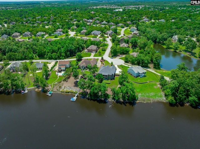 605 Flycatcher Ln, Blythewood, SC 29016 - aerial view of property's location with a nearby body of water and nearby suburban area