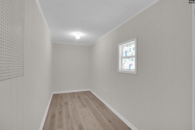 898 Perry Blvd, Sumter, SC 29154 - unfurnished room featuring light wood-style flooring and crown molding