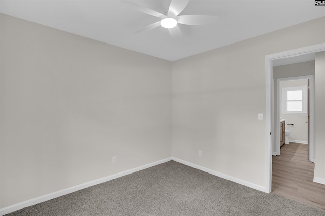 898 Perry Blvd, Sumter, SC 29154 - empty room featuring a ceiling fan and carpet floors