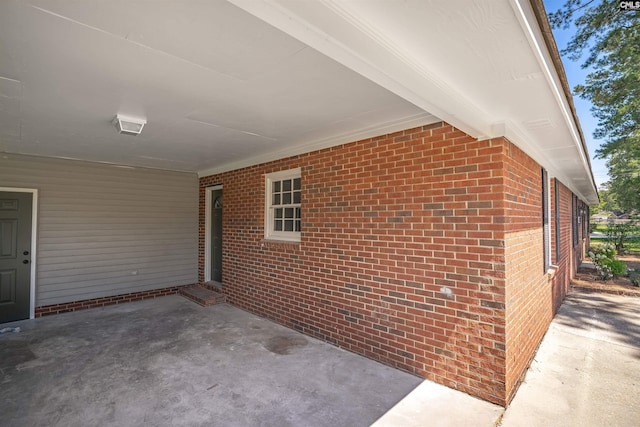 898 Perry Blvd, Sumter, SC 29154 - view of patio with an attached carport