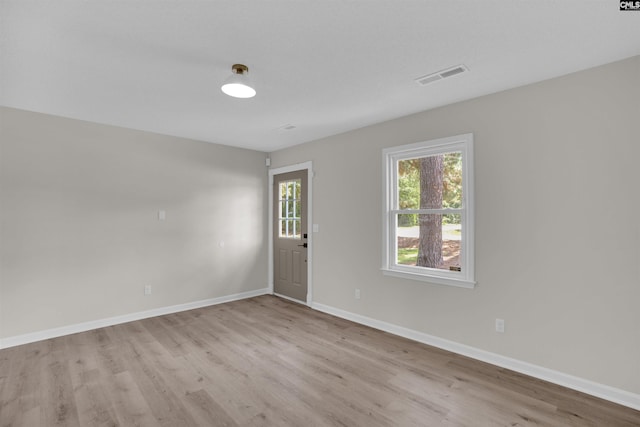 898 Perry Blvd, Sumter, SC 29154 - spare room with wood finished floors and baseboards