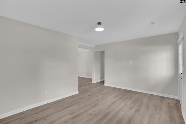 898 Perry Blvd, Sumter, SC 29154 - empty room featuring light wood finished floors
