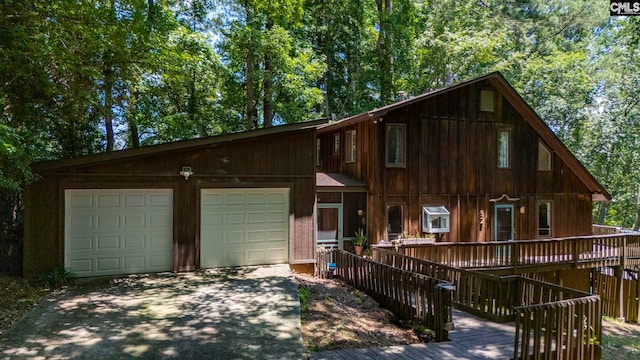 32 Nob Hill Rd, Columbia, SC 29210 - view of front of house with driveway and a garage