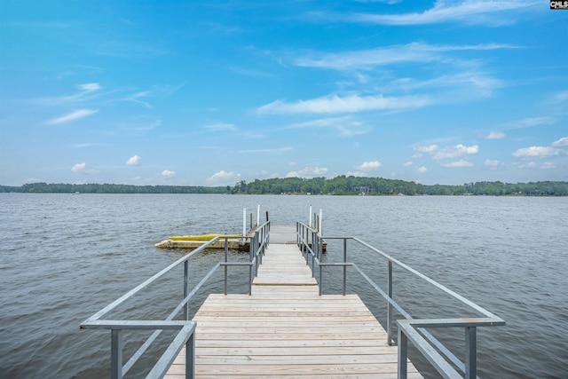 116 Laurel Rock Pt, Leesville, SC 29070 - dock featuring a water view