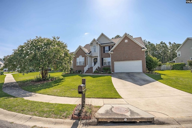 316 Founders Ridge Rd, Columbia, SC 29229 - traditional-style house featuring brick siding and concrete driveway