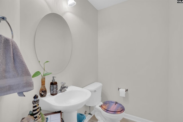 316 Founders Ridge Rd, Columbia, SC 29229 - half bathroom featuring toilet and baseboards