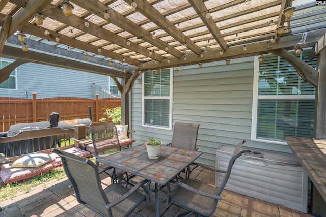 532 Ariel Cir, Lexington, SC 29072 - view of patio / terrace featuring outdoor dining area and a pergola