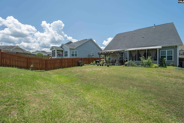 532 Ariel Cir, Lexington, SC 29072 - view of yard featuring a sunroom