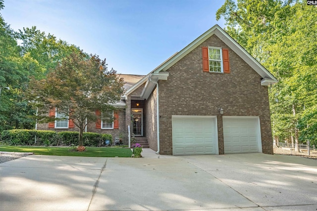 1176 Whippoorwill Rd, Prosperity, SC 29127 - traditional-style house featuring brick siding, driveway, and an attached garage