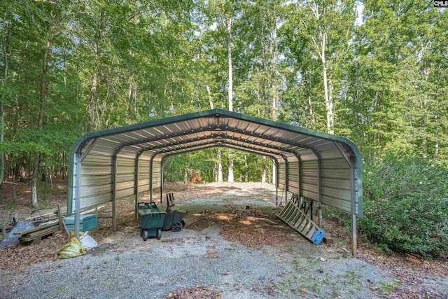 1176 Whippoorwill Rd, Prosperity, SC 29127 - view of parking featuring a carport
