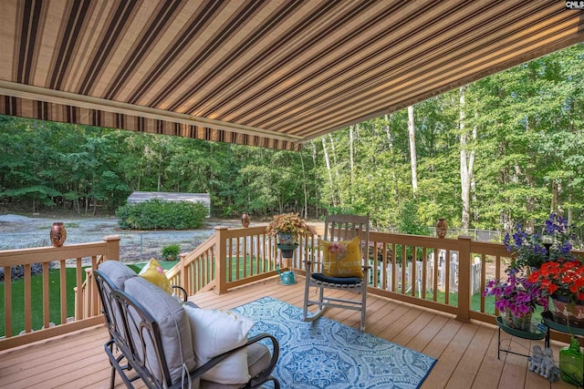 1176 Whippoorwill Rd, Prosperity, SC 29127 - view of deck