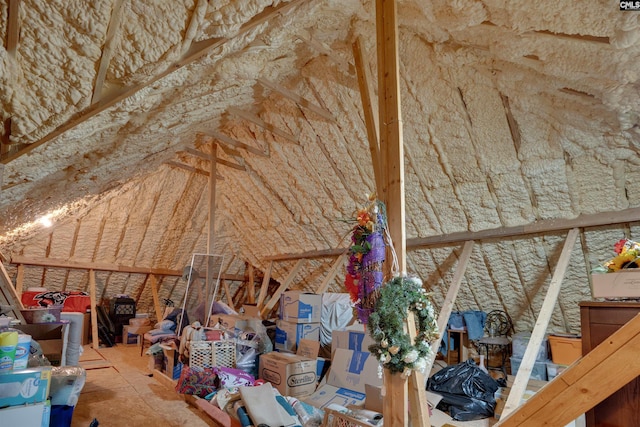 1176 Whippoorwill Rd, Prosperity, SC 29127 - view of unfinished attic