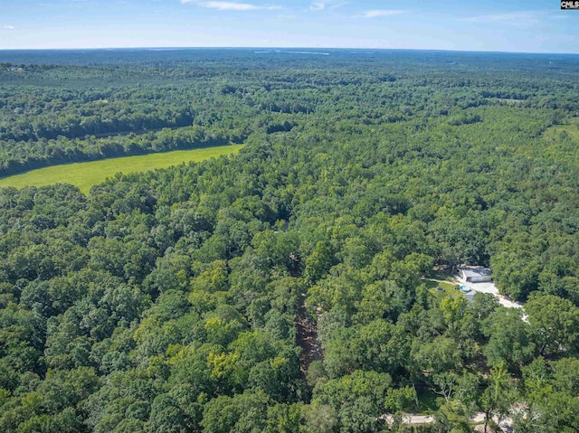1176 Whippoorwill Rd, Prosperity, SC 29127 - aerial view of property and surrounding area featuring a forest