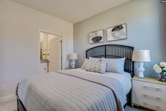 821 Oak Valley Dr, Blythewood, SC 29016 - bedroom featuring carpet flooring and ensuite bath