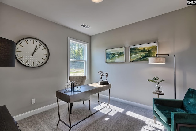 793 Oak Valley Dr, Blythewood, SC 29016 - office area featuring carpet floors and baseboards
