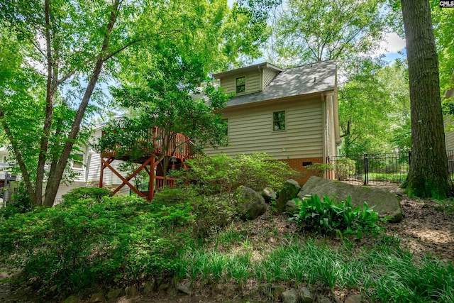 111 Double Branch Ct, West Columbia, SC 29169 - rear view of property featuring crawl space