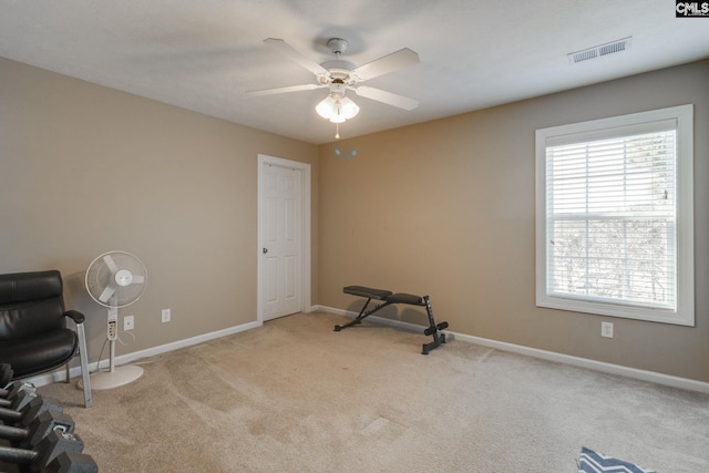 340 Heritage Forest Dr, Blythewood, SC 29045 - unfurnished room featuring carpet and a ceiling fan
