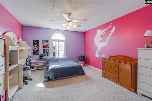 340 Heritage Forest Dr, Blythewood, SC 29045 - carpeted bedroom with a ceiling fan