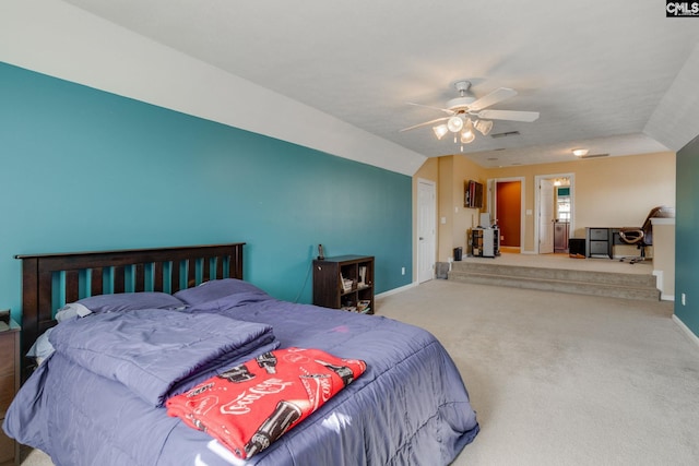340 Heritage Forest Dr, Blythewood, SC 29045 - bedroom featuring carpet flooring and a ceiling fan